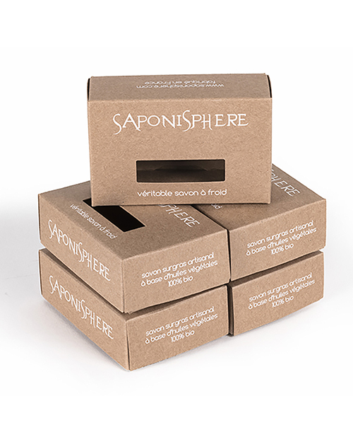 Packaging - Emballage carton éco-responsable pour Saponisphère