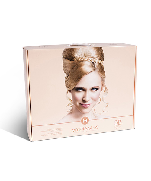 Conception packaging coffret pour Myriam K