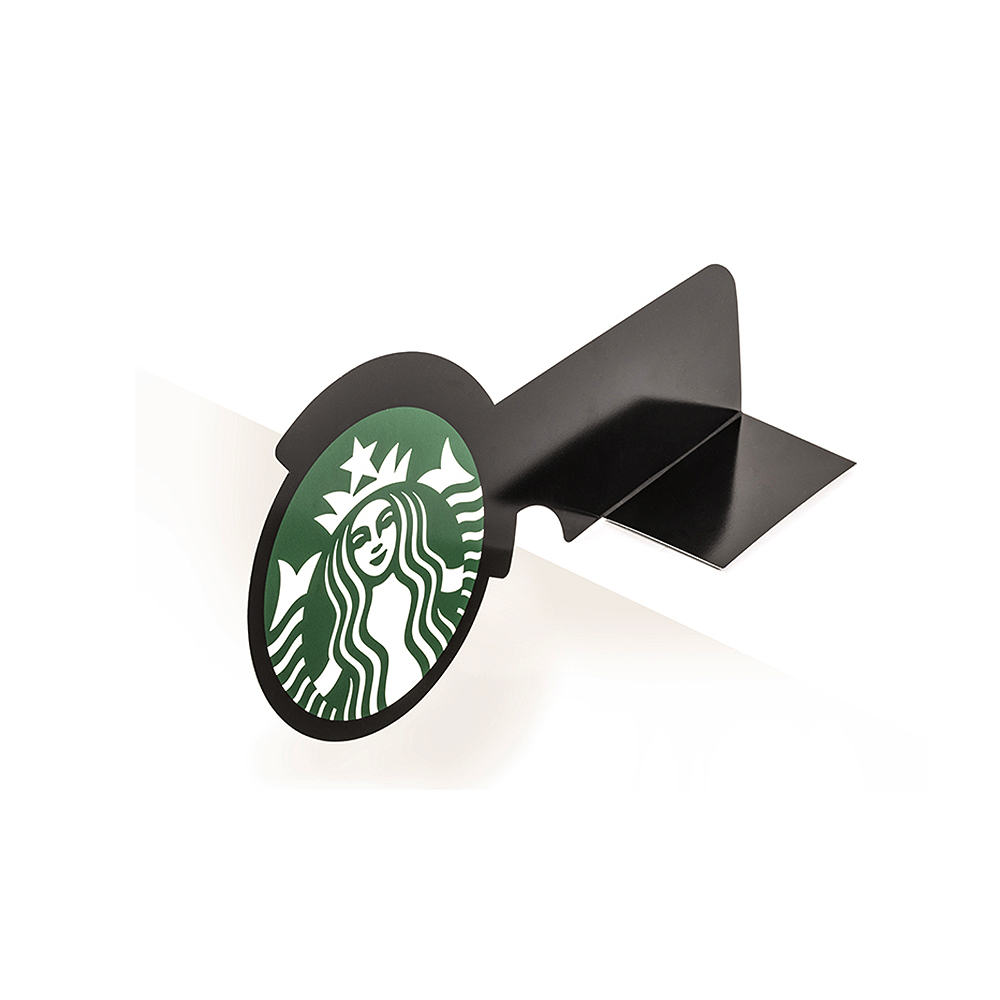PLV Stop Rayon GMS pour Starbuck Café